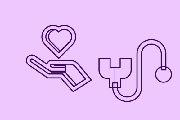 Bunding Medical Vector Icon Outline Graphics and Icons