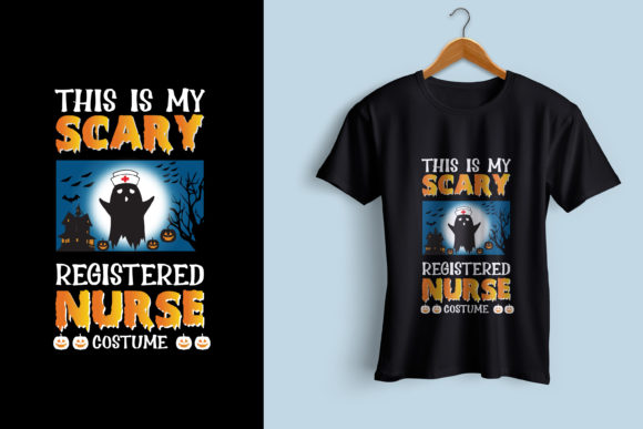 Halloween Nurse Costume Graphics and Print Templates