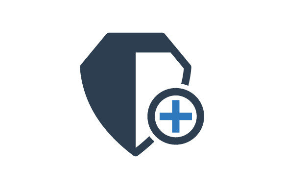 Health Safety Icon - Medical Protection Graphics