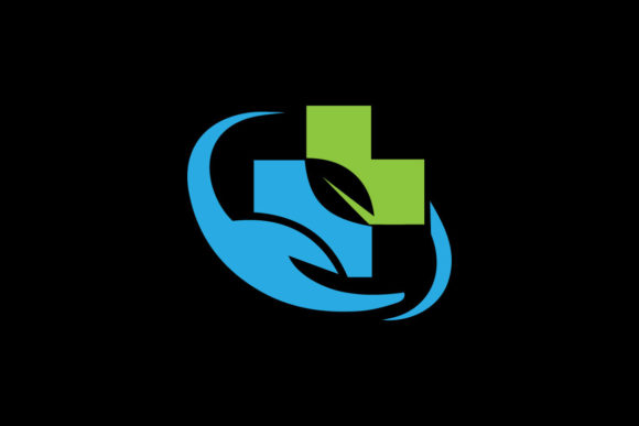 Medical Plus and Wellness Logo Design Graphics