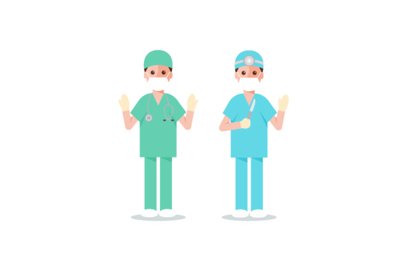 Nurse Doctor Profession Graphics