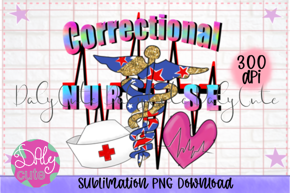 Nurse Sublimation, RN Graphics and Print Templates