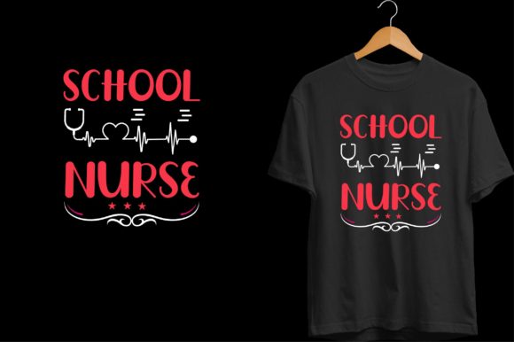 Nurse Typography T Shirt Graphic