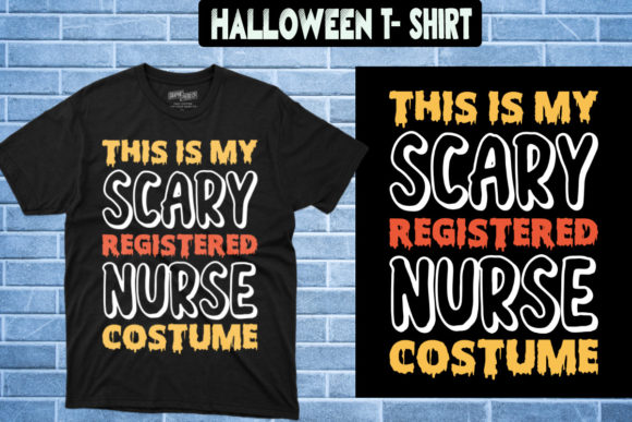 This is My Scary Registered Nurse Graphics and Print Templates