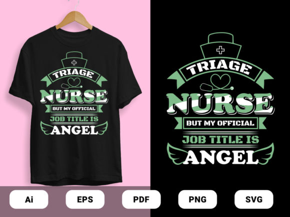 Triage Nurse T-shirts Design in 2 Colors